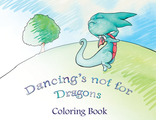 Dancing's Not For Dragons Digital Coloring Book PDF